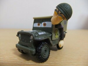 所さん☆トコロさん　カーズTOMICA　Disney　Cars-Sarge　スタンダードタイプ　C-33　長さ約５０ｍｍ　