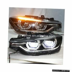 輸入カーパーツ BMW F30 F35 318 320 325 328 330335 LED Angel Eyesヘッドライトアセ