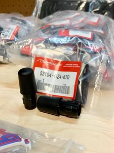 Honda EZ9 EZ－9 EZ-snow handlebar ends　ホンダ新品未使用 ハンドルバーエンド