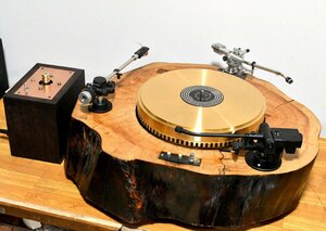 音門ラボ　”響き”　ターンテーブル　3つのトーンアーム付き