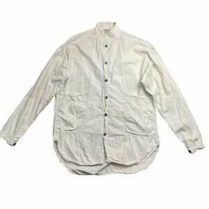 TENDER テンダー　TAIL SHIRT テールシャツ　シャツ　長袖シャツ　トップス　メンズ　3 コットン　