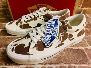 ★新品/USA企画！バンズ.VANS.牛柄.シド.Sid.アナハイムコレクション.70年代ヴィンテージ復刻スニーカー.箱付き.26cm.西海岸サーフスタイル