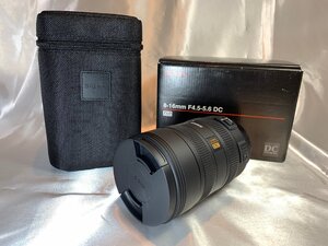 【中古】 《良品》 SIGMA 8-16mm　F4.5-5.6DC　HSM　(キヤノンEF用) [ Lens | 交換レンズ ]