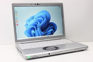 1円スタート ノートパソコン Windows11 WPS office搭載 Panasonic レッツノート CF-SV8 第8世代 Core i5 SSD256GB メモリ8GB カメラ