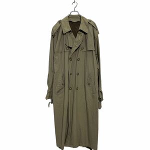 LONDON FOG トレンチコート 42REG XL～ ベージュ ロンドンフォグ ロングコート ベルト 古着卸 アメリカ仕入 a602-5175