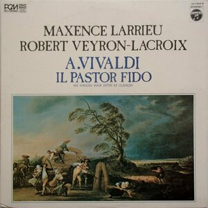 ラリュー=ラクロワ Larrieu=Lacroix - il Pastor Fido Six Sonates Pour Flute et Clavecin ヴィヴァルディ フルートソナタ集 忠実な羊飼