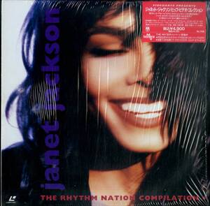 B00193823/LD/ジャネット・ジャクソン(JANET JACKSON)「ヒップ・ビデオ・コレクション The Rhythm Nation Compilation (1990年・VALA-352