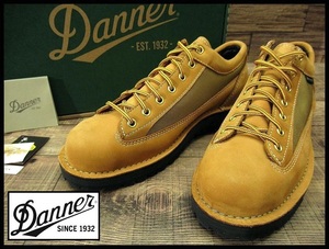 送無 新品 Danner ダナー D121008 FIELD LOW フィールド ロー GORE-TEX ヌバック レザー トレッキング マウンテン ブーツ ウィート 26.5 ②