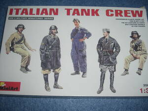 1/35　ITALIAN　TANK　CREW　イタリア軍　戦車兵　ミニアート35093　ジャンク