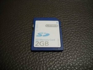 Nintendo　SDカード　2GB　