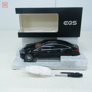 NZG 1/18 メルセデスベンツ EQS ブラック Mercedes-Benz【20