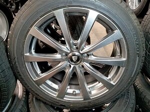 中古スタッドレス付4本セット★マナレイスポーツG10★WM02★225/50R18★50エスティマ/CH-R/カローラクロス等