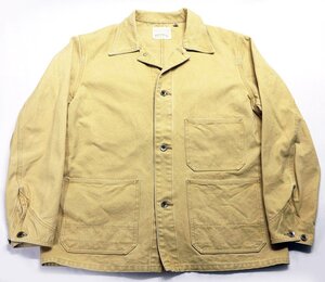 Fullcount (フルカウント) Lot 2015-6 - Heavy Canvas Chore Jacket / ヘビーキャンバス チョアジャケット size 42 / カバーオール