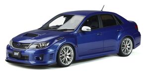 ★OTTO オットーモービル 1/18 スバル WRX STI／SUBARU WRX STI S206 ブルー【OTM851】