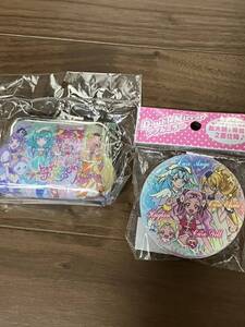 プリキュア・がまぐちコインケース キラキラ・ダブルミラー・２セット