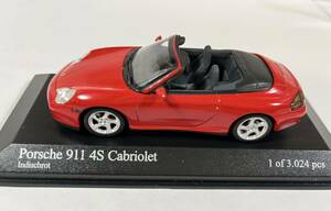 PORSCHE 911 4S Cabriolet (996) 2003Year Red 1/43 Scale PMA製