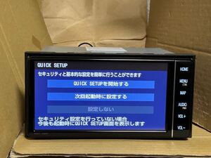 24年10月地図更新　トヨタ純正 SDナビ　NSZT-W68T 7インチ　フルセグ　DVD再生　Bluetooth オーディオハンズフリー 送料無料