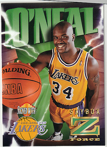 1996-97 Skybox Z-FORCE Z-Cling SHAQUILLE O