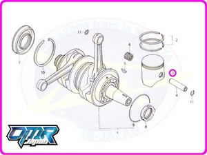 【新品】 ピストン Bサイズ NSR250R MC16 MC18 MC21 MC28 13102-KV3-830