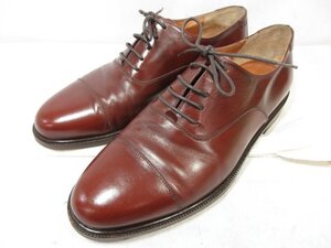 【サルヴァトーレフェラガモ Salvatore Ferragamo】 キャップトゥ 内羽根 シューズ 靴 (メンズ) size6.5EE ブラウン系 □30MZA6700□