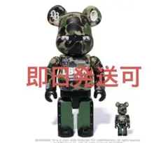 BAPE LIBERTY WALK BE@RBRICK 100% & 400%