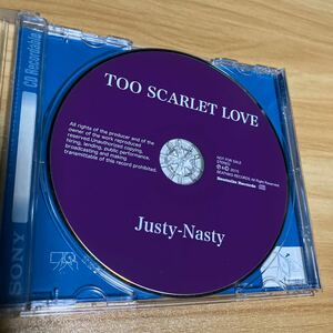 【非売品】justy-nasty craze 藤崎賢一　too scarlet love 特典　配布　ヴィジュアル系　v系