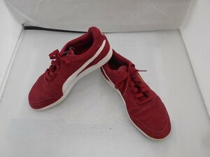 【PUMA】プーマ　メンズスニーカー　ボルドー　スウェード　26.5cm　SY02-CFJ