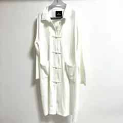 not conventional ノットコンベンショナル　チャイナ　ロングシャツ