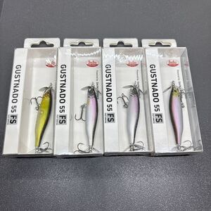 4つセット！ Daiwa ダイワ ガストネード 55FS 検索 セイラミノー ステルスペッパー ウェイクマジック コトカスミディアム アイアロー！