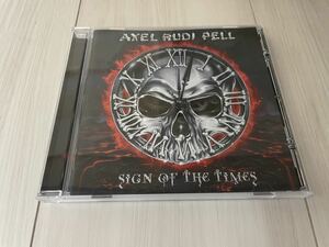 AXEL RUDI PELL / Sign Of The Times CD アクセル・ルディ・ペル ex-STEELER RAINBOW DIO ハード・ロック HARD ROCK STEAM HAMMER