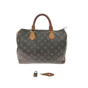 ▼▼ LOUIS VUITTON ルイヴィトン レディース ハンドバッグ モノグラム スピーディ30 ファスナー破損 鍵欠品 M41526 やや傷や汚れあり