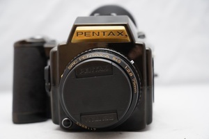 ☆希少品☆ ペンタックス 645 ジャパン ボディ ペンタックス‐A 645 75㎜ F=1:2.8 PENTAX 645 JAPAN 75 2.8 漆塗りボディ　お見逃しなく