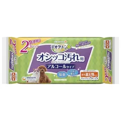 デオクリーン おしっこ汚れお掃除ウェットティッシュ大判 25枚入×2個