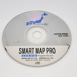 (AL002)ALPINE アルパイン SMART MAP PRO HCE-K062 全国版 