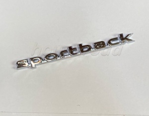 希少 三菱純正 MITSUBISHI SPORTBACK MARK スポーツバックマーク SPORTBACK EMBLEM スポーツバックエンブレム