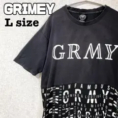 GRIMEY グライミー GRMY 切り替え Tシャツ オーバーサイズ 海外古着