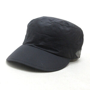 H■コロンビア/Columbia OMNI-TECH アウトドアキャップ CAP 黒 帽子【O/S】UNISEX■8【中古】