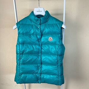 【破格最安値】 MONCLER モンクレール ダウンベスト　ブルー　1