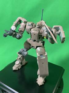 【ガンプラ★完成品】 HG 機動戦士ガンダム00 ティエレン(地上型) 1/144 砂漠戦仕様 ウェザリング塗装 『ディスプレイケース付き』