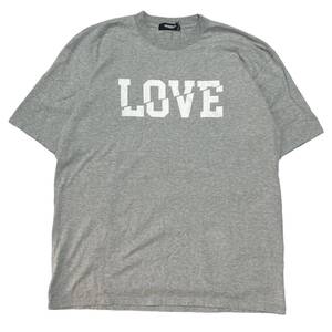 UNDERCOVER アンダーカバー　LOVE Appliqu T-Shirts グレー サイズ:4