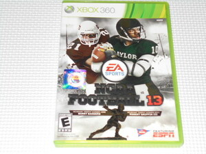 xbox360★NCAA FOOT BALL 13 海外版 北米版★箱付・ソフト付