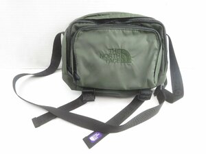 ♪THE NORTH FACE ザ・ノース・フェイス PURPLE LABEL パープルレーベル ショルダーバッグ NN7305N カーキ♪USED品