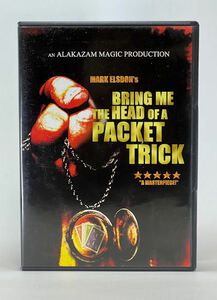 手品DVD★BRING ME THE HEAD OF A PACKET TRICK☆MARK ELSDON★パケット・トリック☆マーク・エルズドン★即決有★