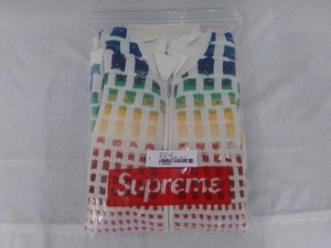 Supreme シュプリーム/ニット/Gradient Grid Zip Up Polo/レインボー/L