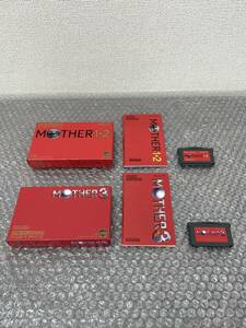 Nintendo/ニンテンドー/任天堂/MOTHER/1+2/3/2本セット/GAMEBOY ADVANCE/GBA/ゲームボーイアドバンス/ソフト/0902f