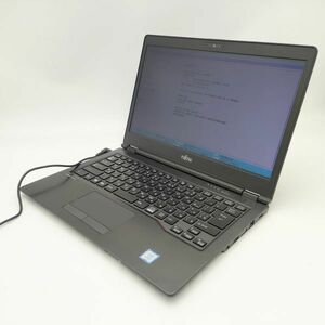 ★AC付き/液晶訳あり★ 富士通 LIFEBOOK U748/S [Core i5 7300U 4GB 128GB 14インチ -] 中古 ノートパソコン (4021)