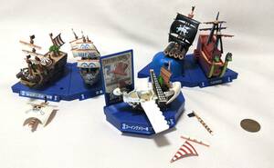 トレーディングフィギュア ワンピース Super Ship コレクション 現状品　パーツ取りに