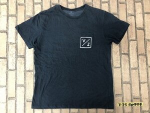 VONZIPPER ボンジッパー メンズ 胸ポケット ロゴプリント 半袖Tシャツ L 黒