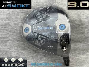 ★CT257★ ツアー支給品 TC 未市販 PARADYM Ai SMOKE TRIPLE DIAMOND ◆◆◆ MAX 9.0(リアル9.0°) パラダイム スモークトリプルダイヤ