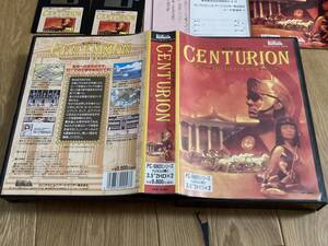 ★PC98 センチュリオン 3.5”2HD2枚組 エレクトロニックアーツ CENTURION 戦略級 ローマの防衛 紀元前275年 EA X